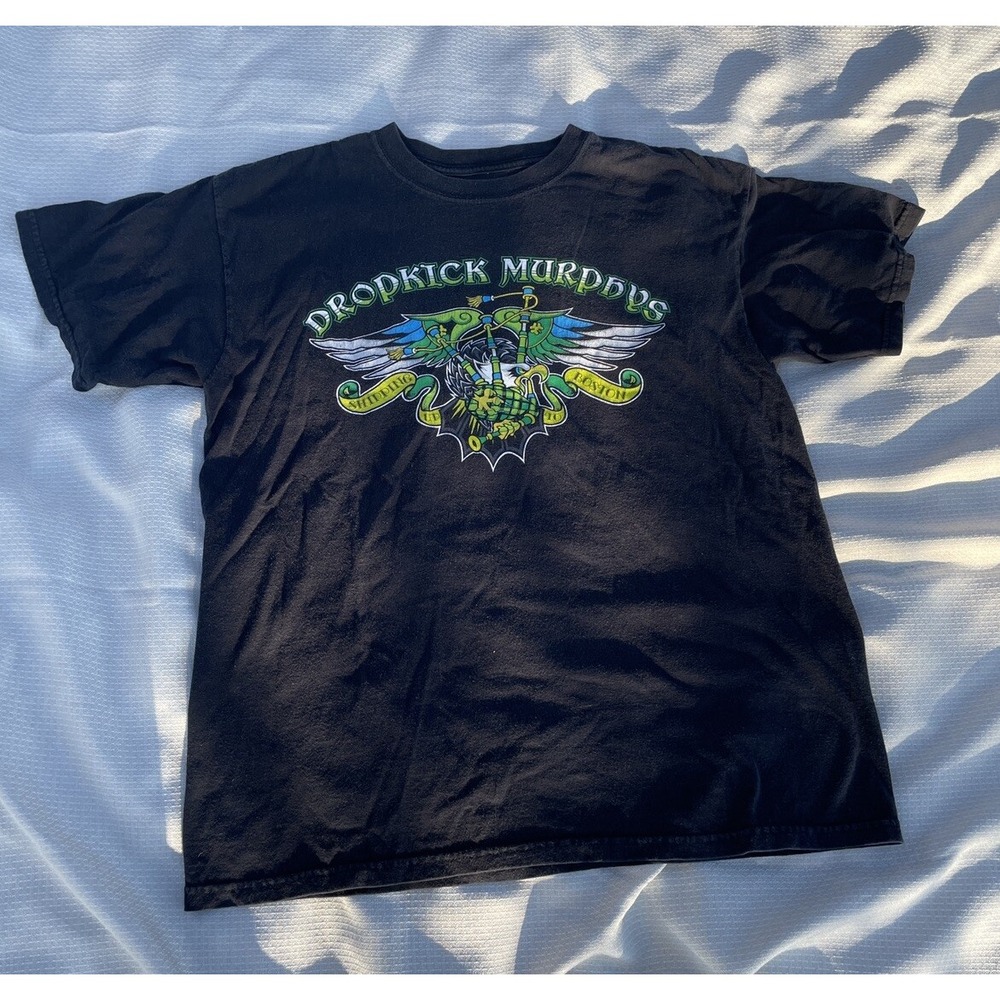 Dropkick Murphys Band T-Shirt Shipping Up To Boston Size Medium M